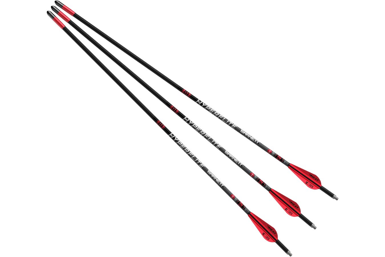 Barnett Hyperflite 22in Arrow 3pk Red/White